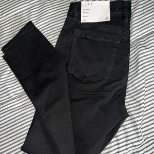 NEW | LOFT SKINNY HIGH RISE BLACK JEANS 🖤